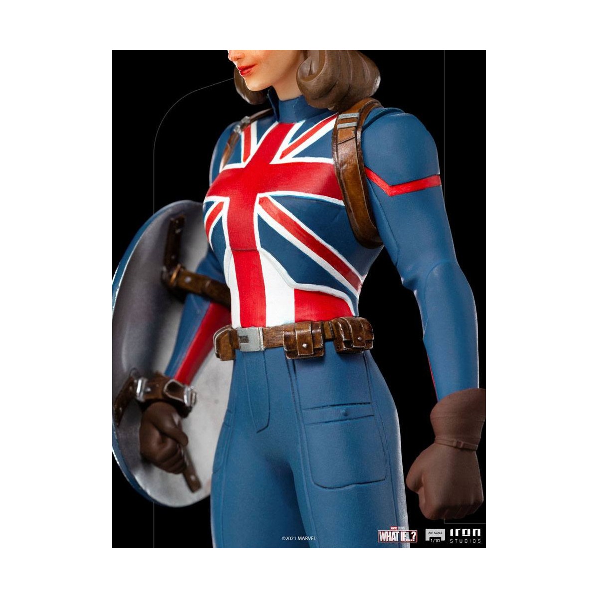 Iron Studios Marvel - ¿Y si...? Estatuilla del Capitán Carter 1/10 Art Scale