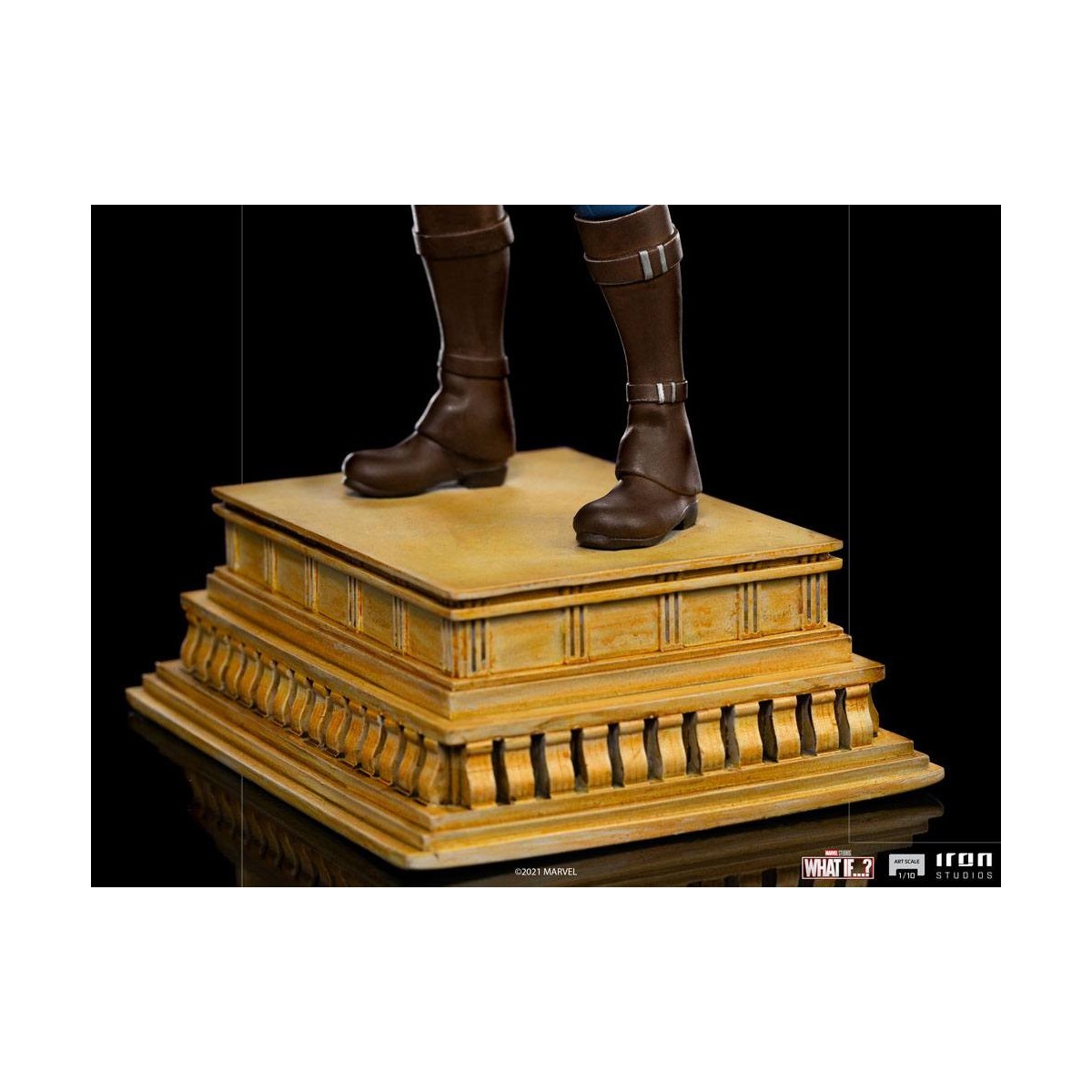 Iron Studios Marvel - ¿Y si...? Estatuilla del Capitán Carter 1/10 Art Scale