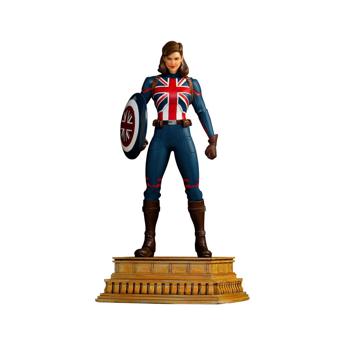Iron Studios Marvel - ¿Y si...? Estatuilla del Capitán Carter 1/10 Art Scale
