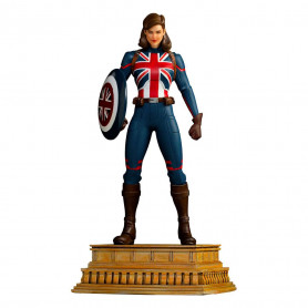 Iron Studios Marvel - ¿Y si...? Estatuilla del Capitán Carter 1/10 Art Scale