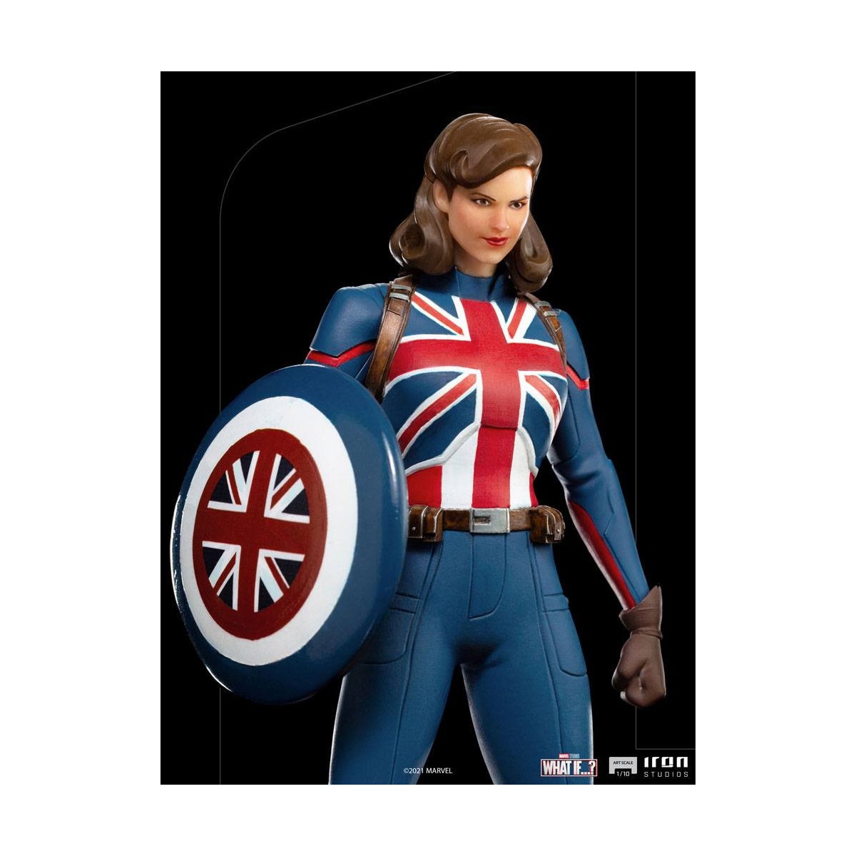 Iron Studios Marvel - ¿Y si...? Estatuilla del Capitán Carter 1/10 Art Scale