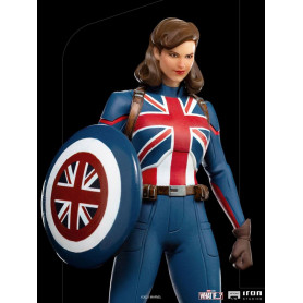 Iron Studios Marvel - ¿Y si...? Estatuilla del Capitán Carter 1/10 Art Scale