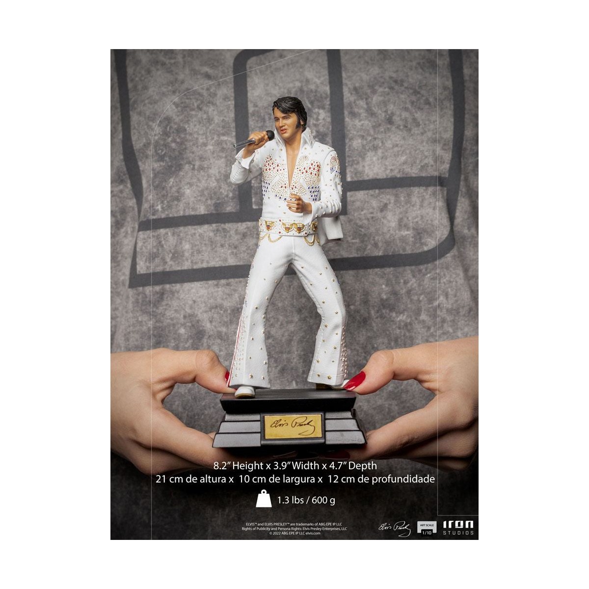 IRON STUDIOS - Elvis Presley 1973 1/10 Deluxe Art Scale