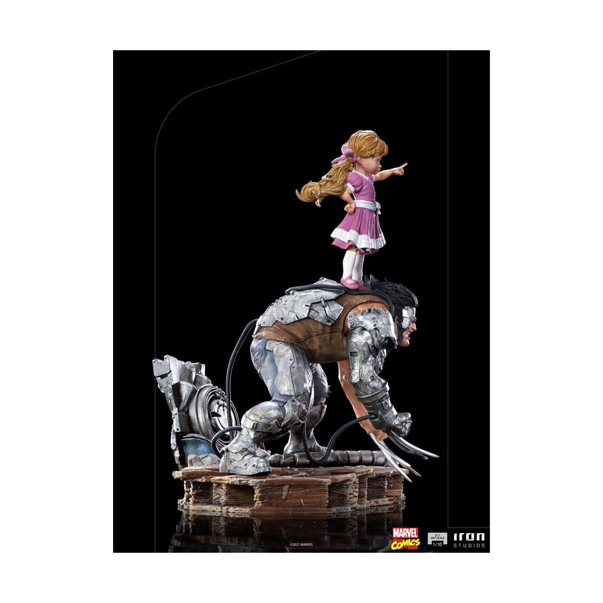 Iron Studios - X-Men Albert & Elsie-Dee - Marvel Comics Statuette 1/10 BDS Art Scale