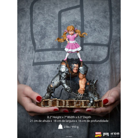 Iron Studios - X-Men Albert & Elsie-Dee - Marvel Comics Statuette 1/10 BDS Art Scale