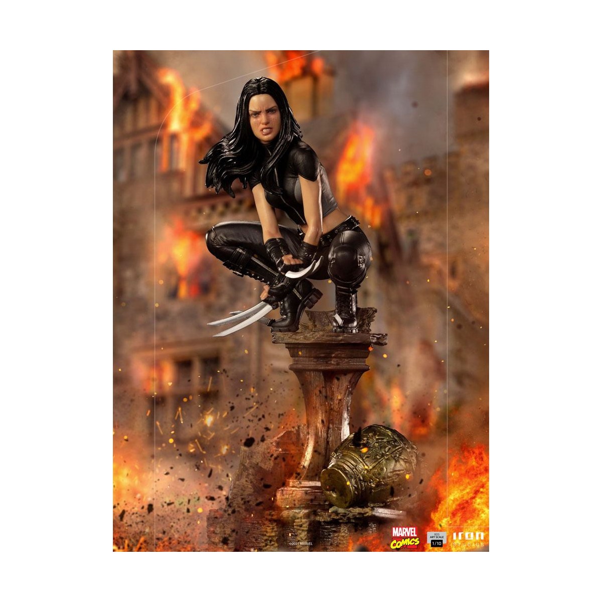 Iron Studios - X-Men X-23 - Marvel Comics Estatuilla 1/10 BDS Art Scale