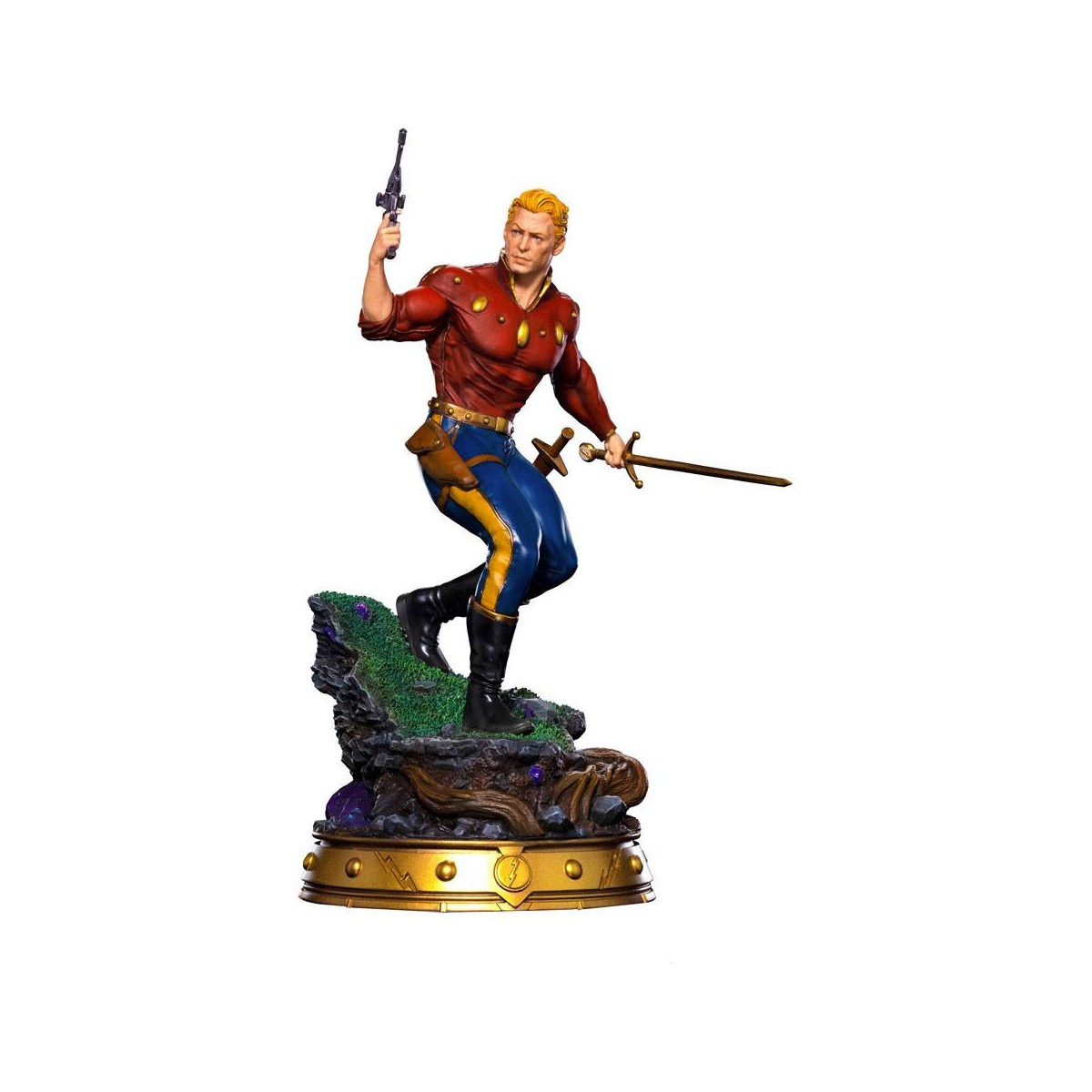 Iron Studios - Estatuilla de Flash Gordon 1/10 Deluxe Art Scale - Defenders of the Earth