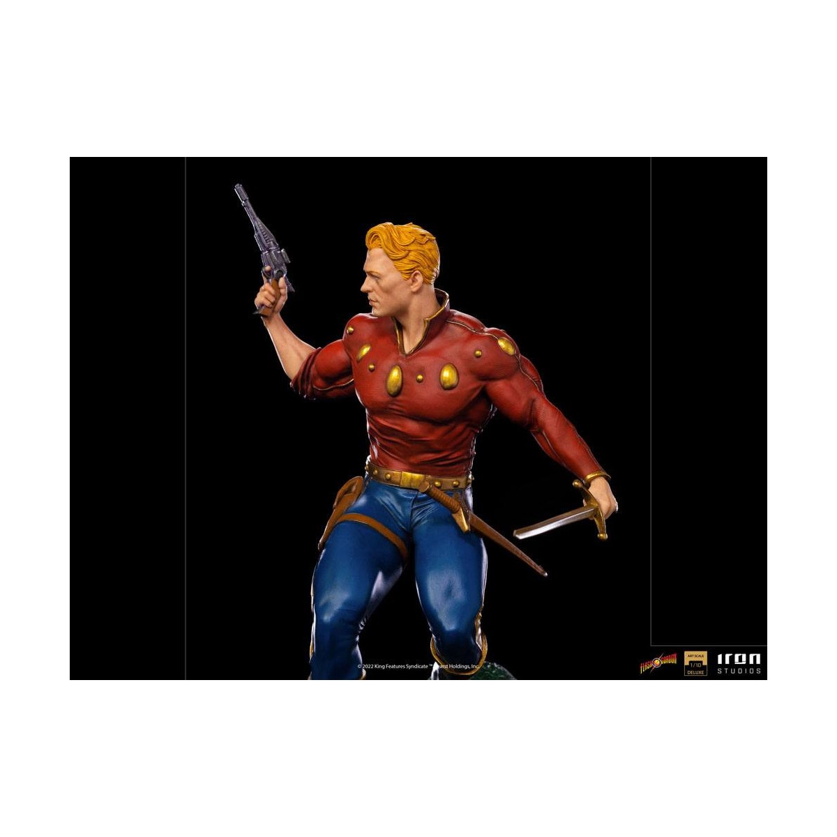 Iron Studios - Estatuilla de Flash Gordon 1/10 Deluxe Art Scale - Defenders of the Earth