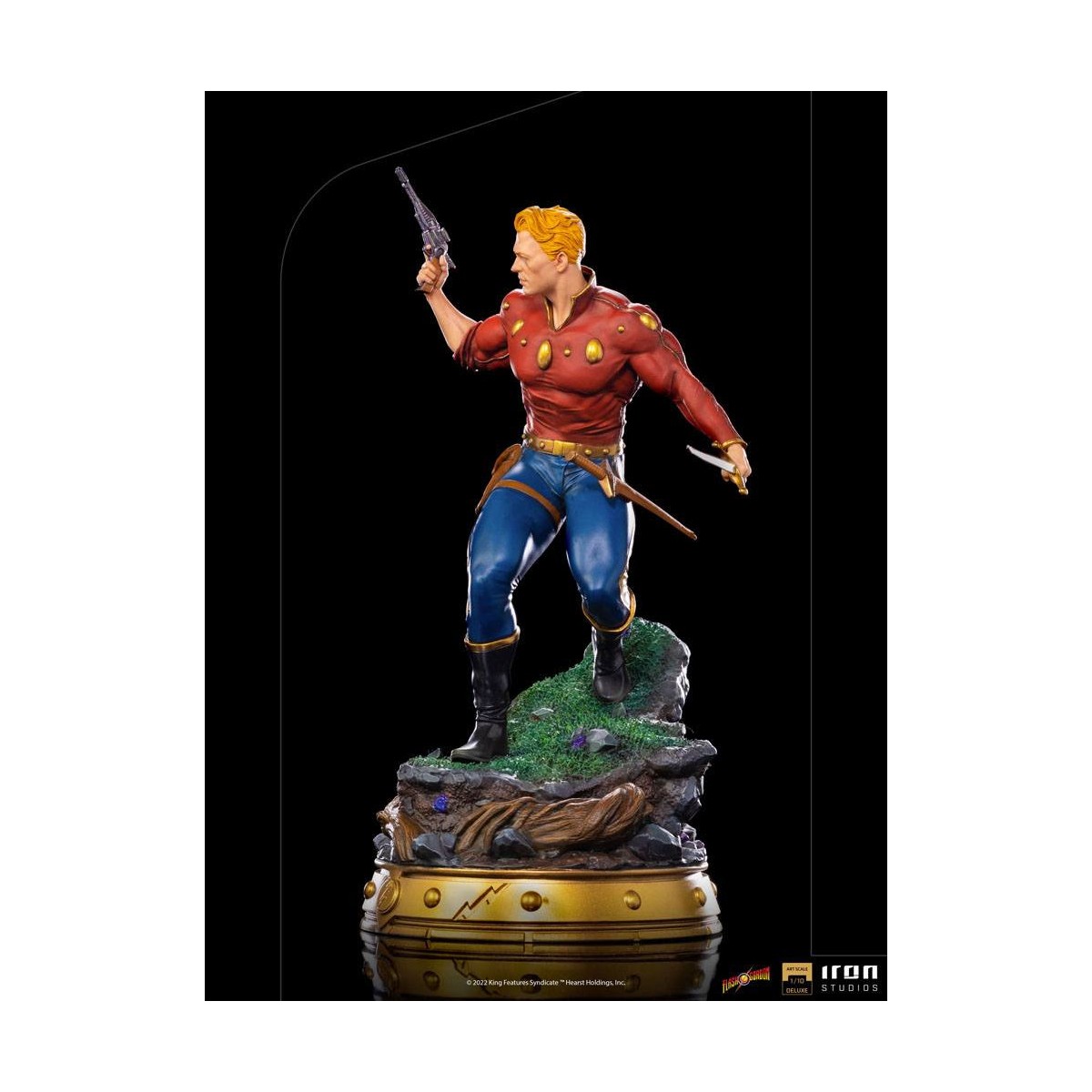 Iron Studios - Estatuilla de Flash Gordon 1/10 Deluxe Art Scale - Defenders of the Earth
