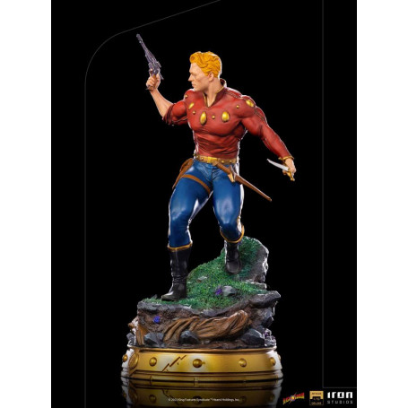 Iron Studios - Estatuilla de Flash Gordon 1/10 Deluxe Art Scale - Defenders of the Earth