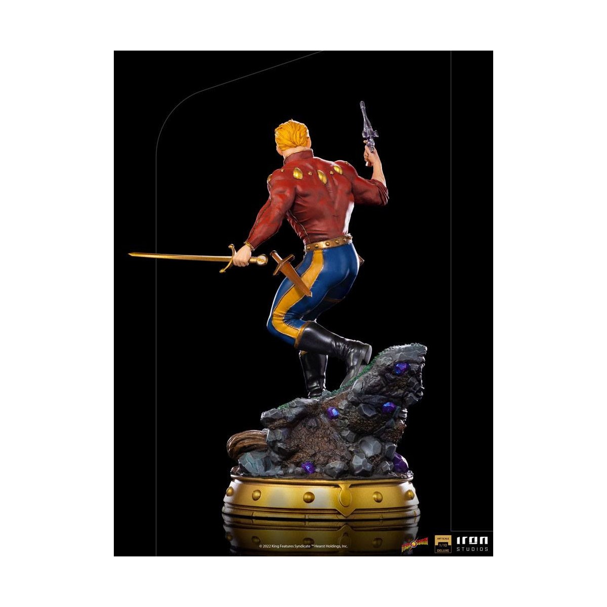 Iron Studios - Estatuilla de Flash Gordon 1/10 Deluxe Art Scale - Defenders of the Earth