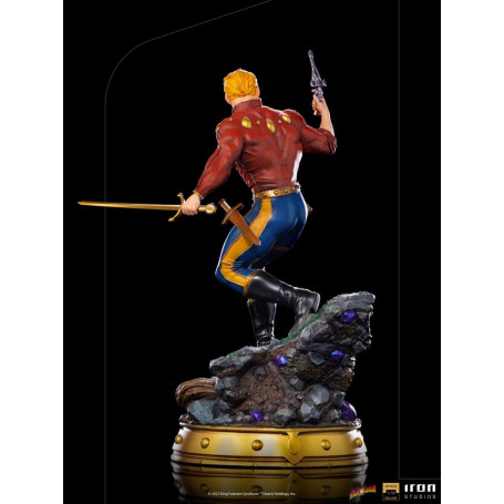 Iron Studios - Estatuilla de Flash Gordon 1/10 Deluxe Art Scale - Defenders of the Earth