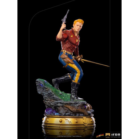 Iron Studios - Estatuilla de Flash Gordon 1/10 Deluxe Art Scale - Defenders of the Earth