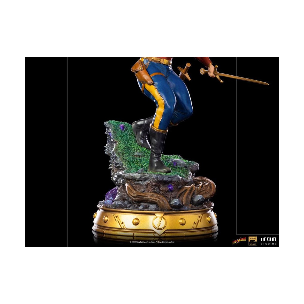 Iron Studios - Estatuilla de Flash Gordon 1/10 Deluxe Art Scale - Defenders of the Earth