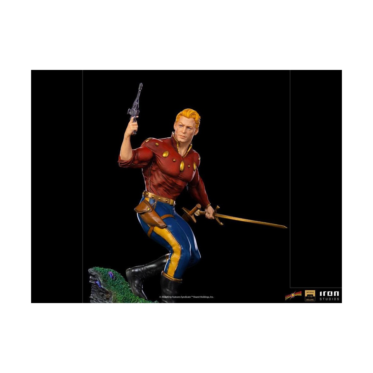 Iron Studios - Estatuilla de Flash Gordon 1/10 Deluxe Art Scale - Defenders of the Earth