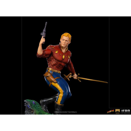 Iron Studios - Estatuilla de Flash Gordon 1/10 Deluxe Art Scale - Defenders of the Earth