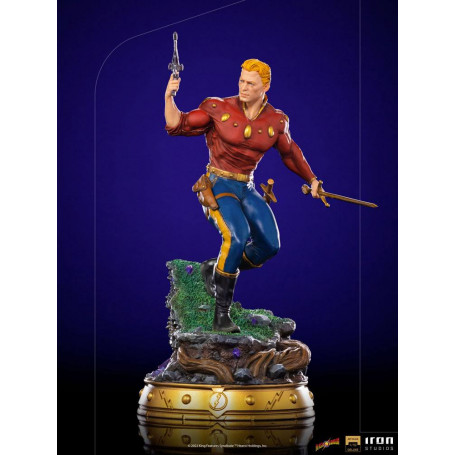 Iron Studios - Estatuilla de Flash Gordon 1/10 Deluxe Art Scale - Defenders of the Earth