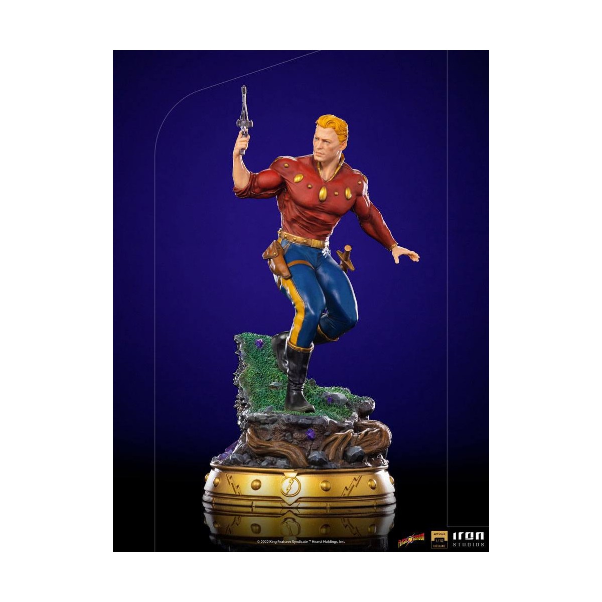 Iron Studios - Estatuilla de Flash Gordon 1/10 Deluxe Art Scale - Defenders of the Earth