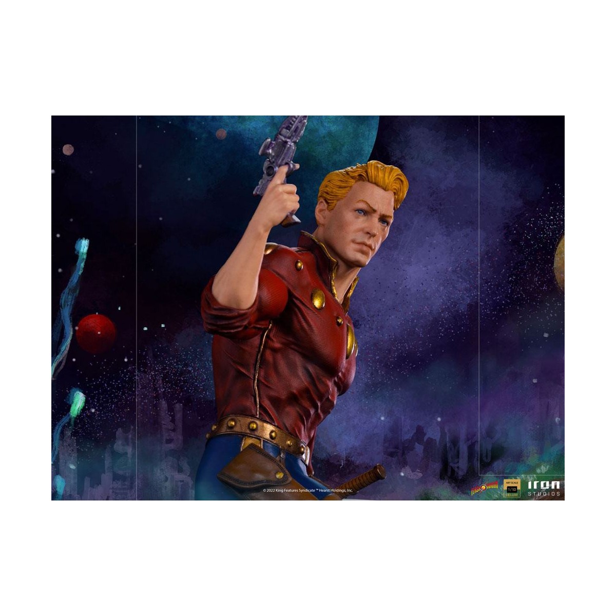 Iron Studios - Estatuilla de Flash Gordon 1/10 Deluxe Art Scale - Defenders of the Earth