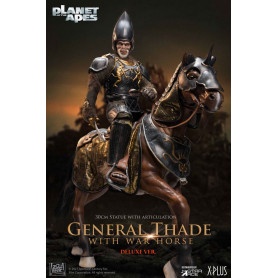 Star Ace - General Thade con War Horse - Planet of the Apes (Tim Burton)