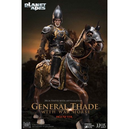 Star Ace - General Thade con War Horse - Planet of the Apes (Tim Burton)