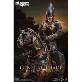 Star Ace - General Thade con War Horse - Planet of the Apes (Tim Burton)