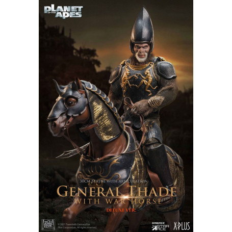 Star Ace - General Thade con War Horse - Planet of the Apes (Tim Burton)