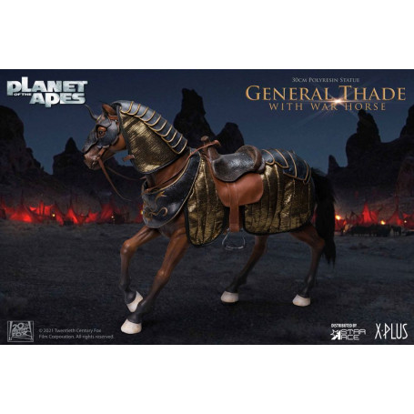 Star Ace - General Thade con War Horse - Planet of the Apes (Tim Burton)