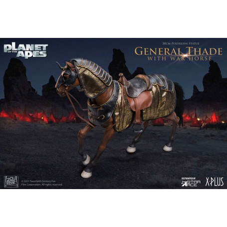 Star Ace - General Thade con War Horse - Planet of the Apes (Tim Burton)