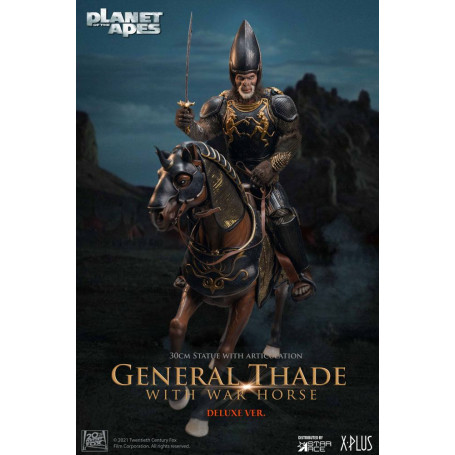 Star Ace - General Thade con War Horse - Planet of the Apes (Tim Burton)