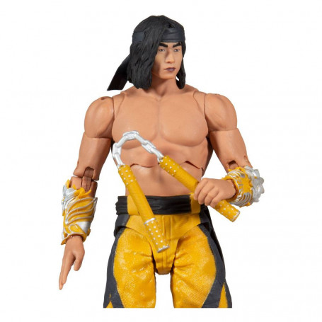 McFarlane Mortal Kombat XI - Piel de Liu Kang Fighting Abbott