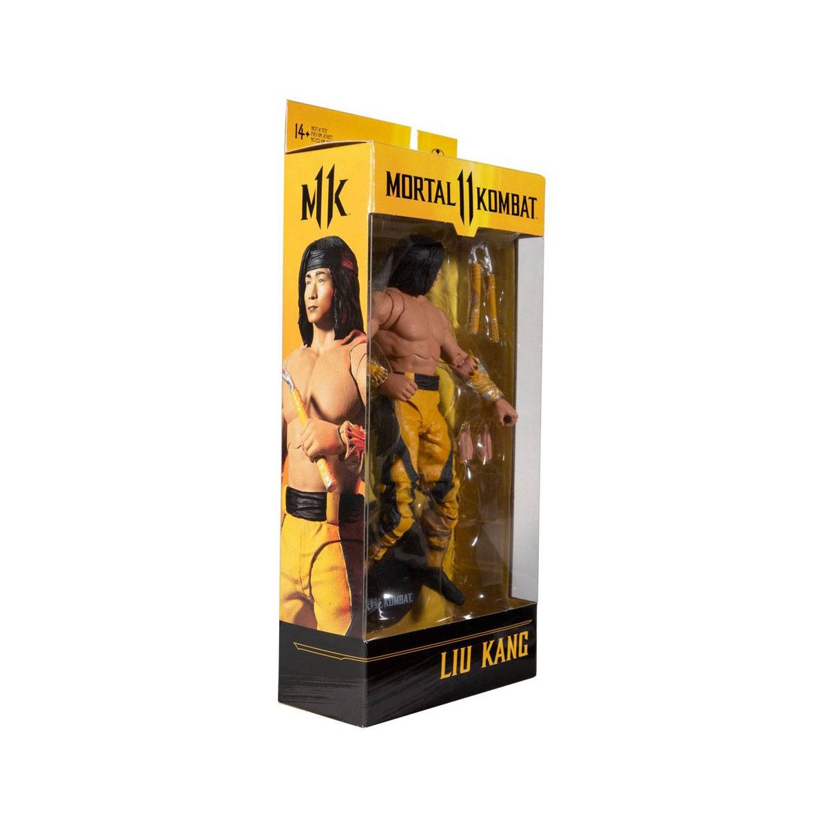 McFarlane Mortal Kombat XI - Piel de Liu Kang Fighting Abbott