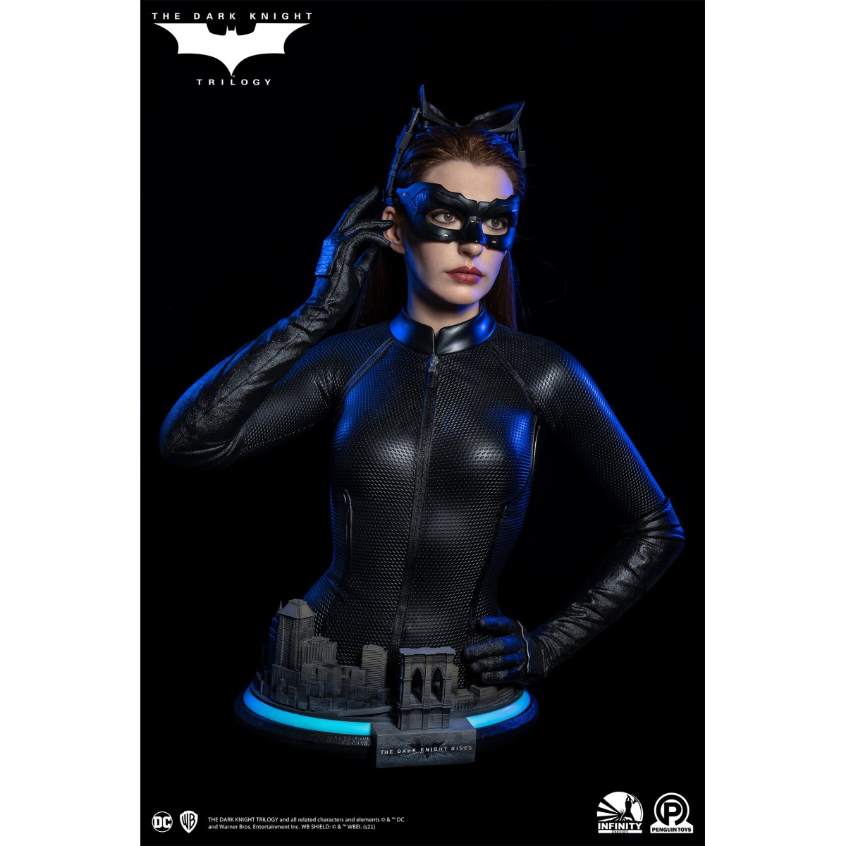 INFINITY STUDIO x PENGUIN TOYS - SELINE KYLE - Busto 1/1 The Dark Knight Rises - DC Comics