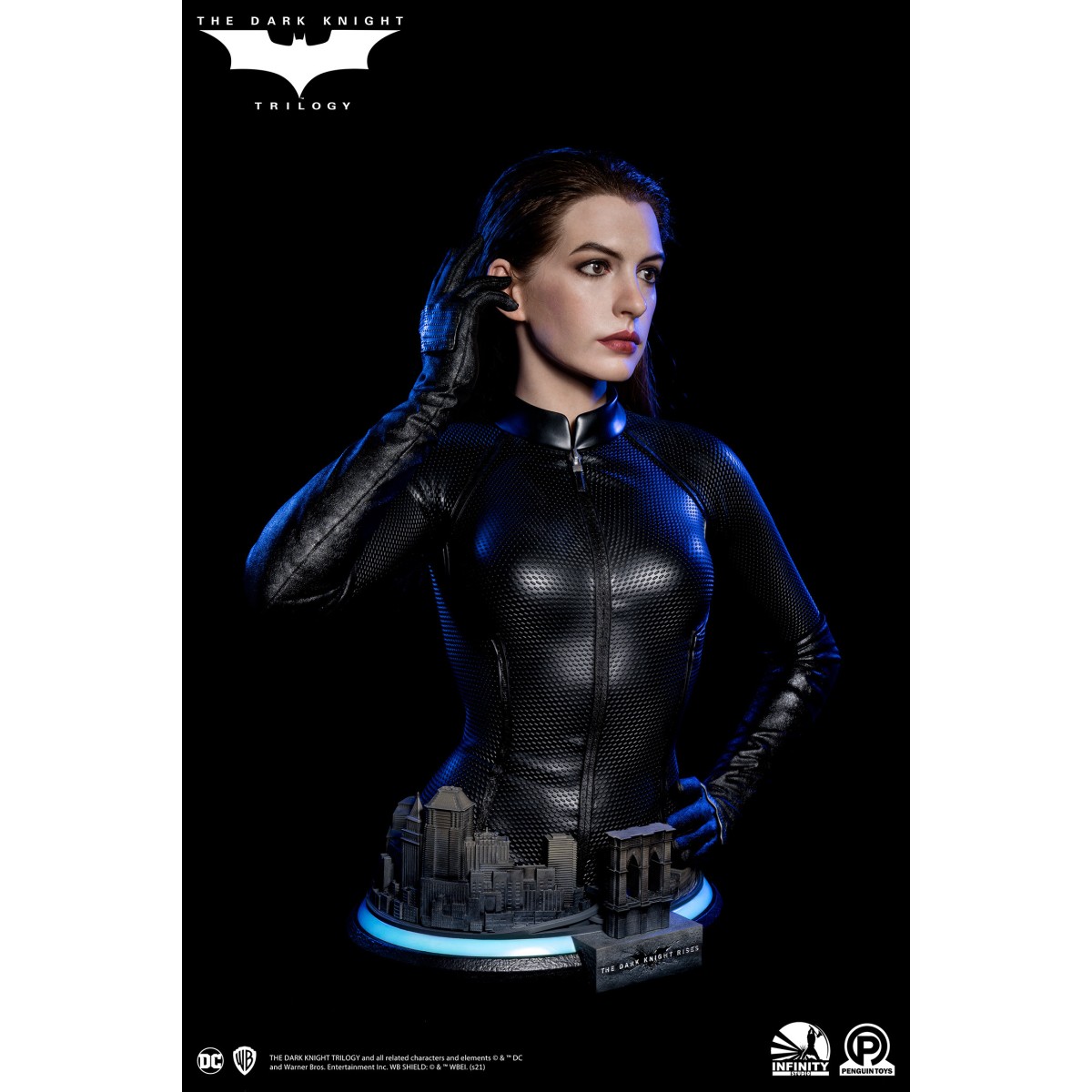 INFINITY STUDIO x PENGUIN TOYS - SELINE KYLE - Busto 1/1 The Dark Knight Rises - DC Comics