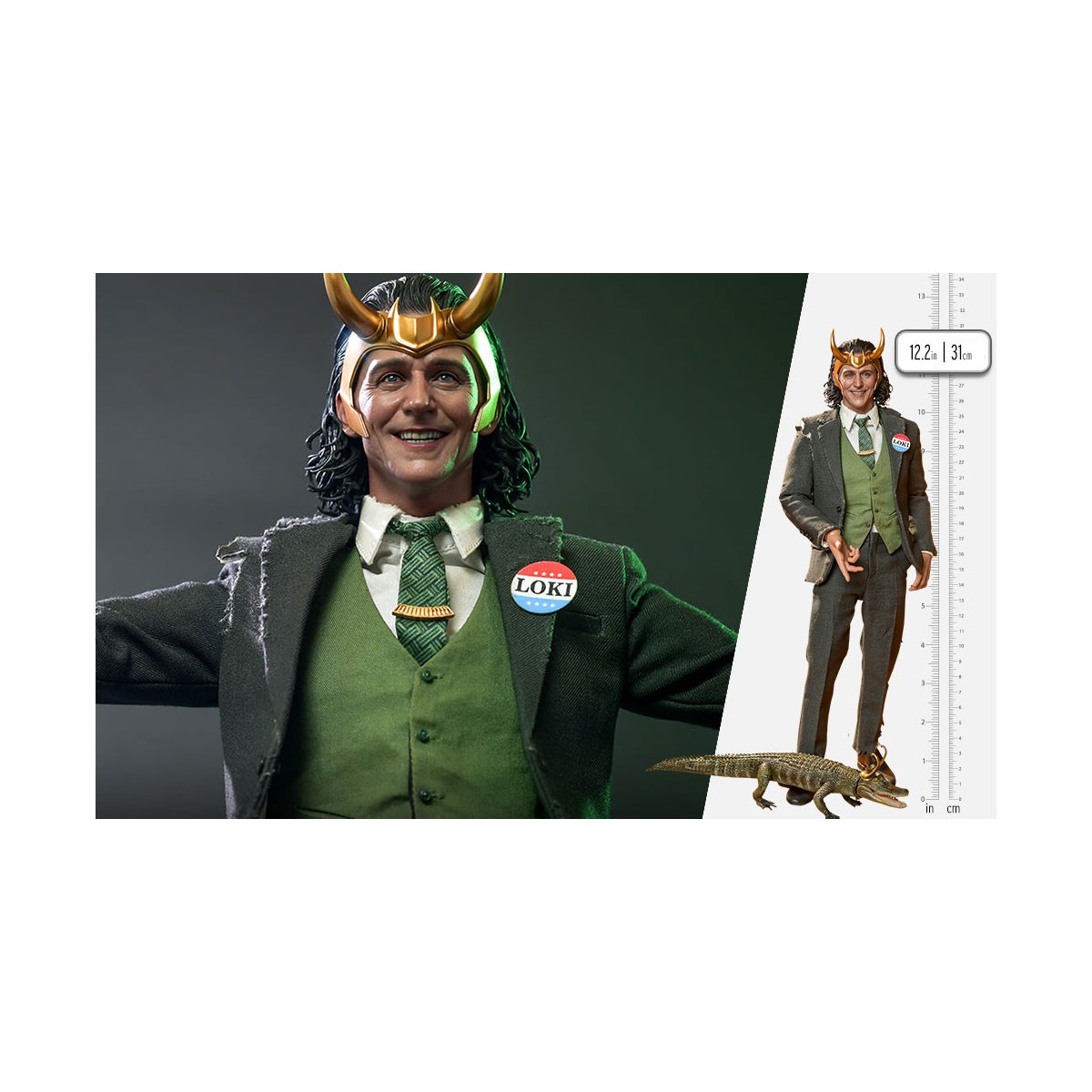 Hot toys TMS061 - Presidente LOKI 1/6 - Disney +