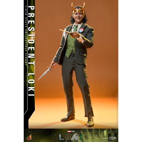 Hot toys TMS061 - Presidente LOKI 1/6 - Disney +