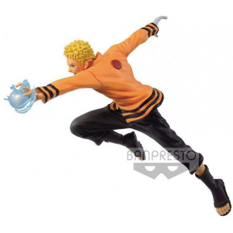 Banpresto - Naruto - Vibration Stars - Naruto Uzumaki - 17cm