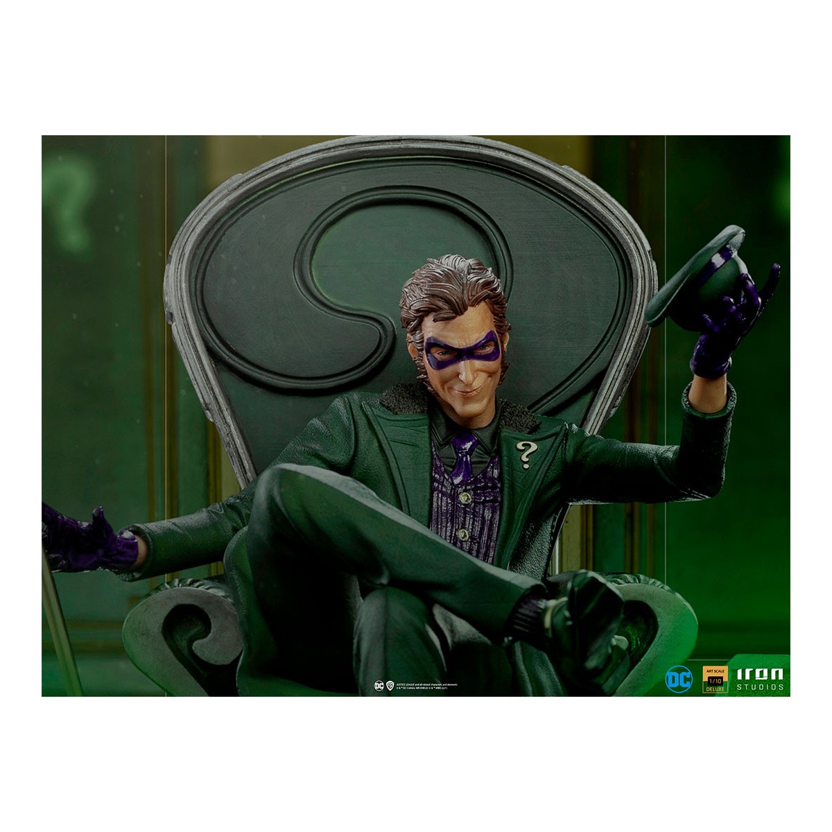 Iron Studios - The Riddler Deluxe - DC Comics Series 7 - Art Scale 1/10