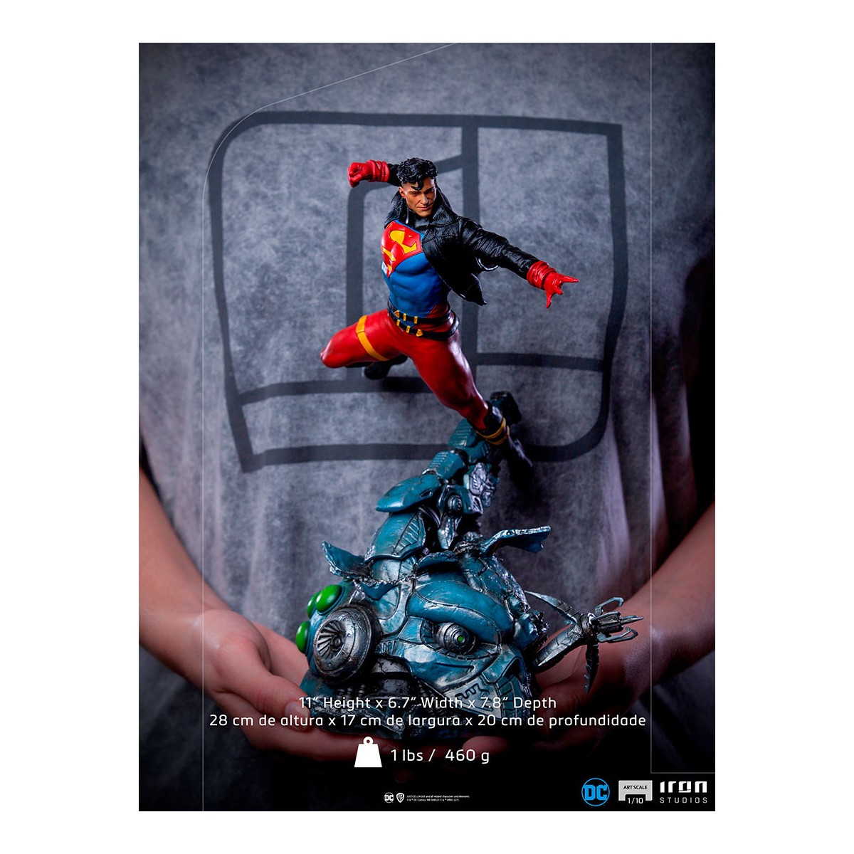 Iron Studios - Superboy Deluxe DC Comics Series 7 - Escala artística 1/10