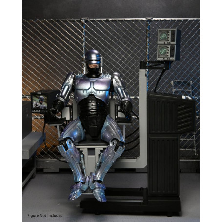 Neca - RoboCop - RoboCop dañado por la batalla con silla