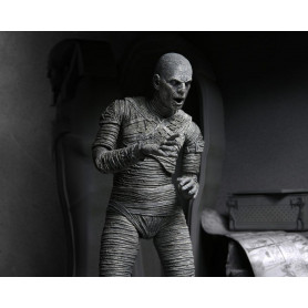 NECA - Ultimate The Mummy Versión Blanca y Negra - Universal Monsters