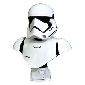 Diamond Select Toys - Stormtrooper de la Primera Orden 1/2 Busto - LEYENDAS EN 3D - Star Wars Episodio VII