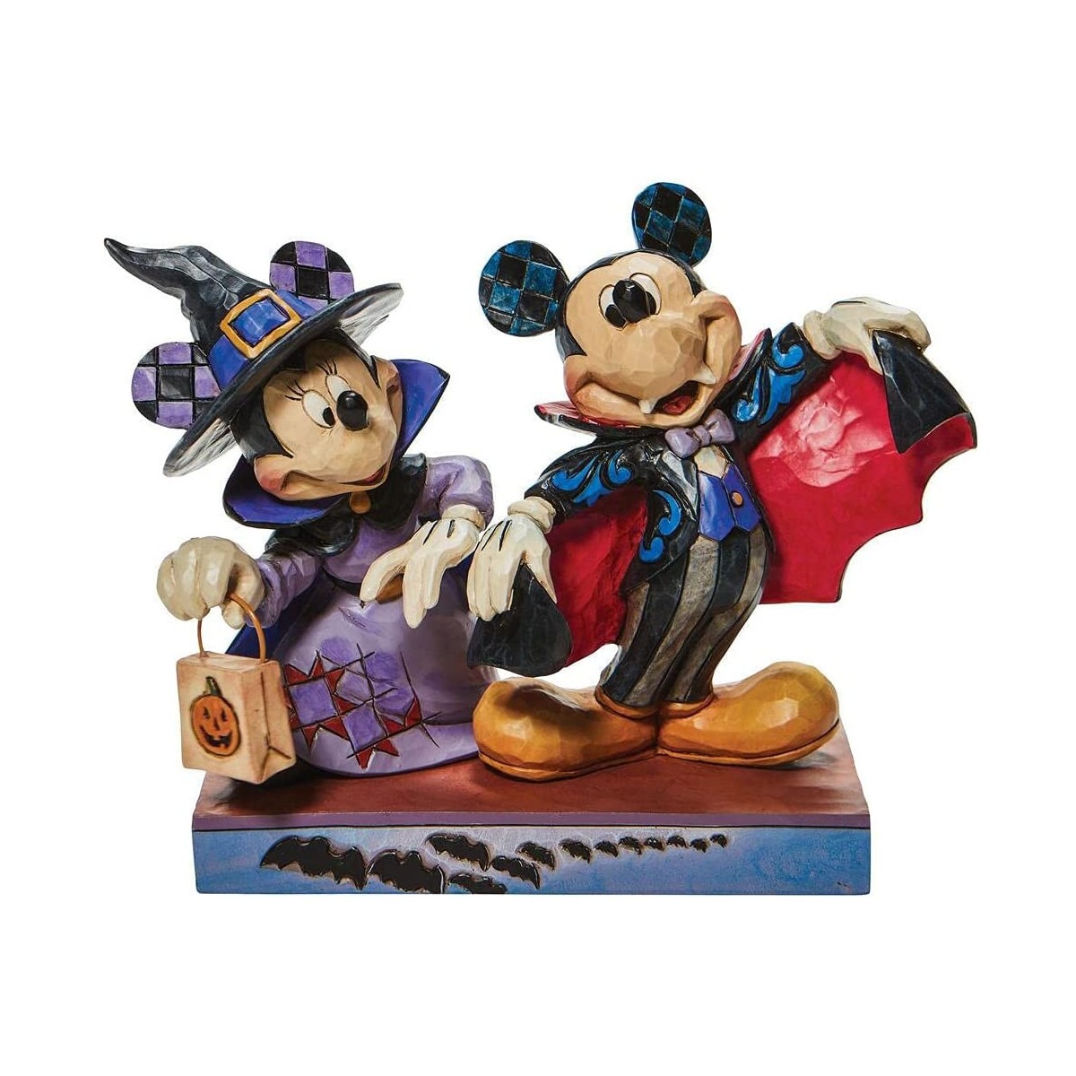 Tradiciones de Enesco Disney - Vampiro Minnie "Vampiro Violeta"