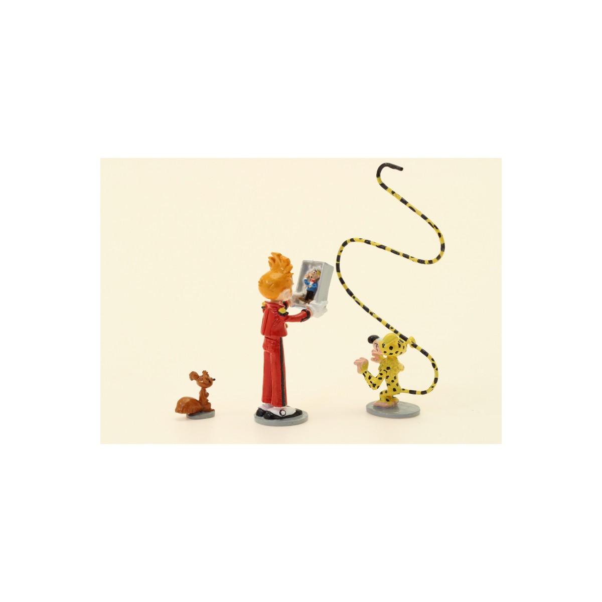 Pixi - Spirou - Spirou, Spip, el Marsupilami y el mini Fantasio