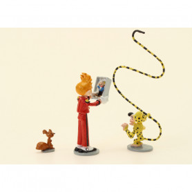 Pixi - Spirou - Spirou, Spip, el Marsupilami y el mini Fantasio