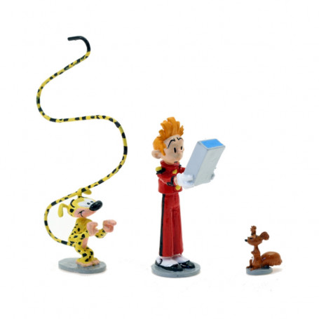 Pixi - Spirou - Spirou, Spip, el Marsupilami y el mini Fantasio