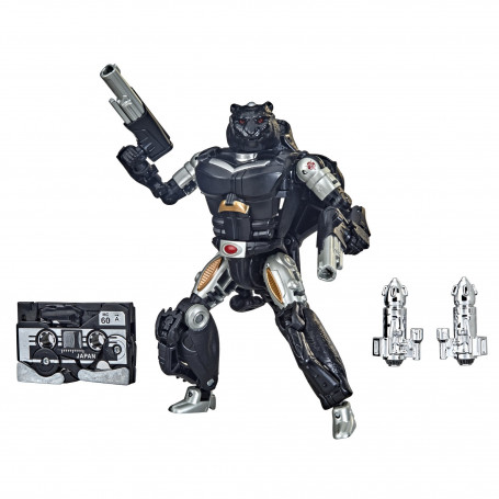 Hasbro - Transformers Generations - Deluxe Covert Agent Ravage y Micromaster Decepticons Forever Ravage - War for Cybertron