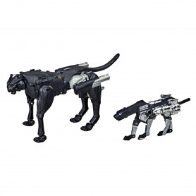 Hasbro - Transformers Generations - Deluxe Covert Agent Ravage y Micromaster Decepticons Forever Ravage - War for Cybertron