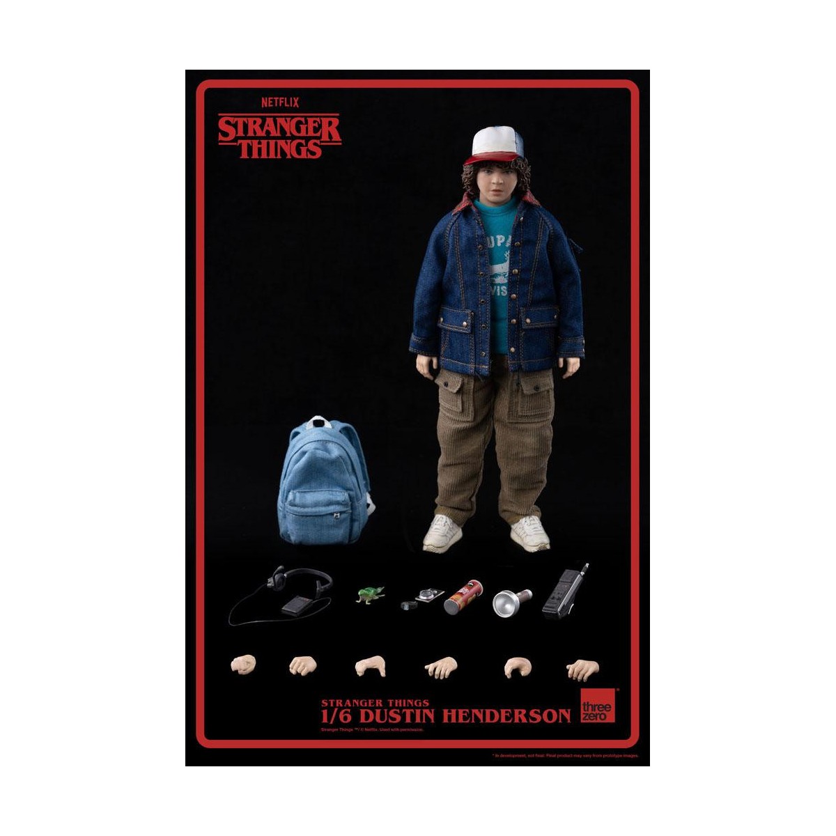 Threezero Stranger Things - Dustin Henderson 1/6