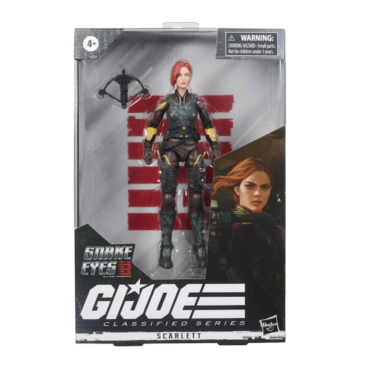 Hasbro G.I.JOE Classified Serie - Scarlett - Snake Eyes Versión de la película
